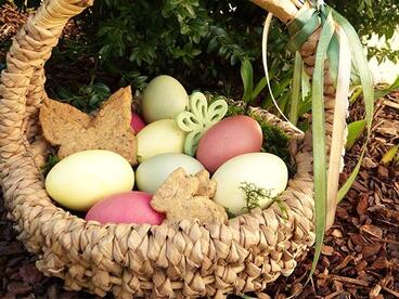 Osterplätzchen backen