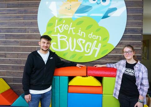 Niklas Möller und Lena Just